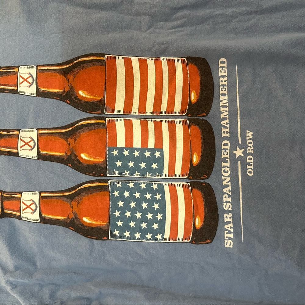 Old Row Star Spangled Hammered T-Shirt